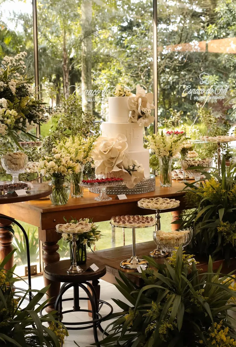 Decoração do evento de Larissa e João em Espaço do Chef — foto 1
