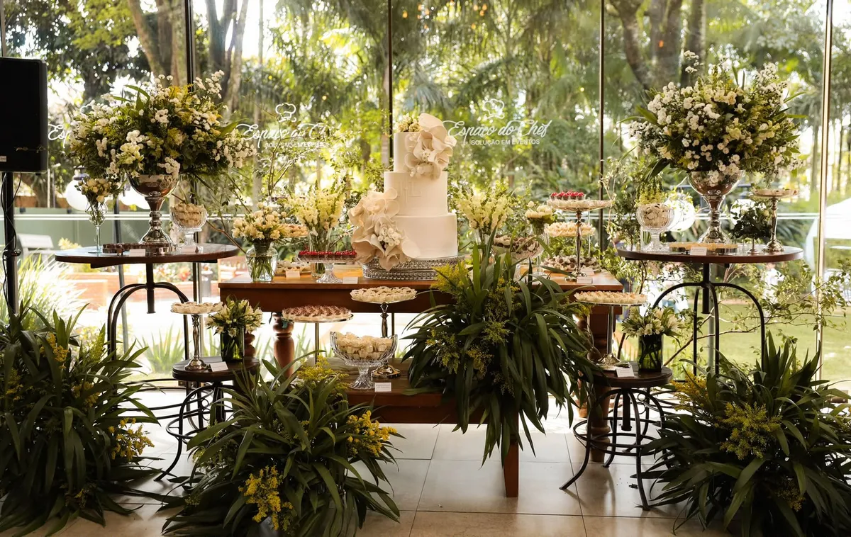 Decoração do evento de Larissa e João em Espaço do Chef — foto 8
