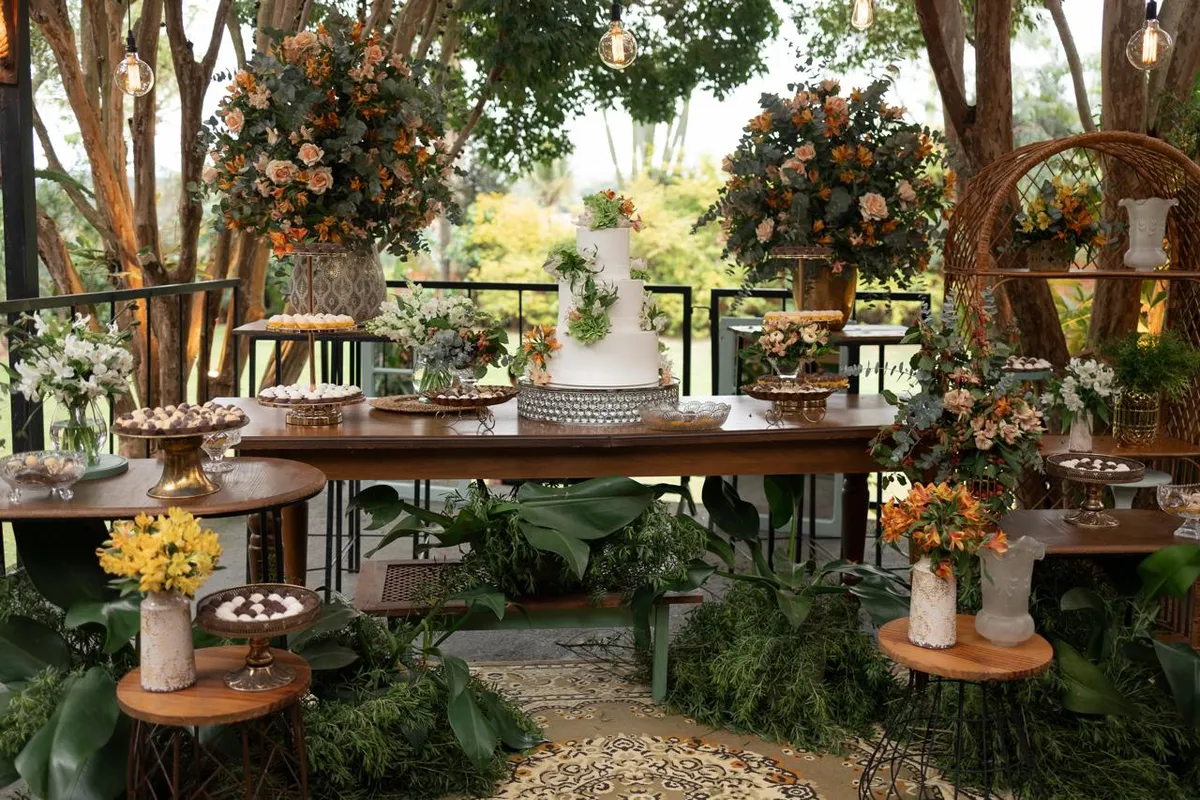 Decoração do evento de Viviane e Lucas em Rancho Eventos — foto 13